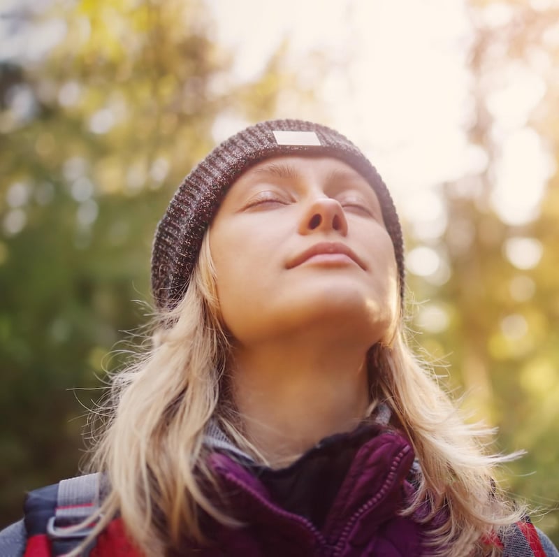 Mindful inhaling
